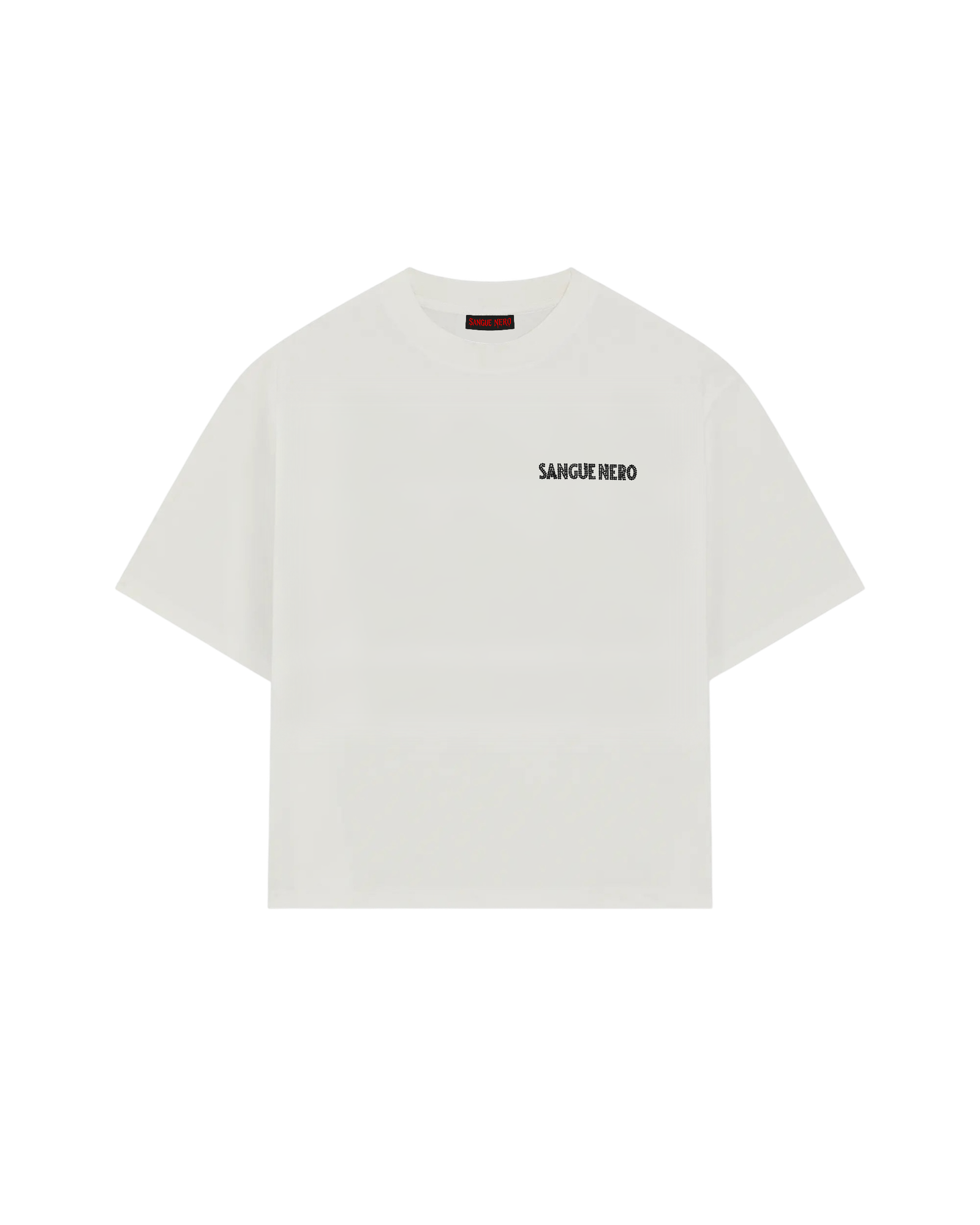 T-Shirt Cross Logo SANGUE NERO