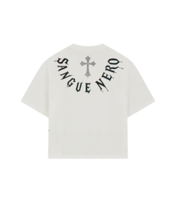 Alternative view of T-Shirt Cross Logo SANGUE NERO