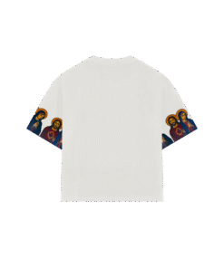 Alternative view of T-Shirt Sangue Nero Sacred Sleeves White