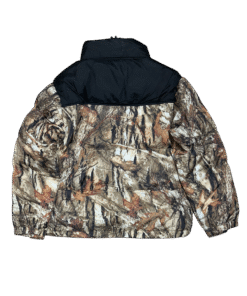 Alternative view of Real three Puffer Jacket Camo SANGUE NERO