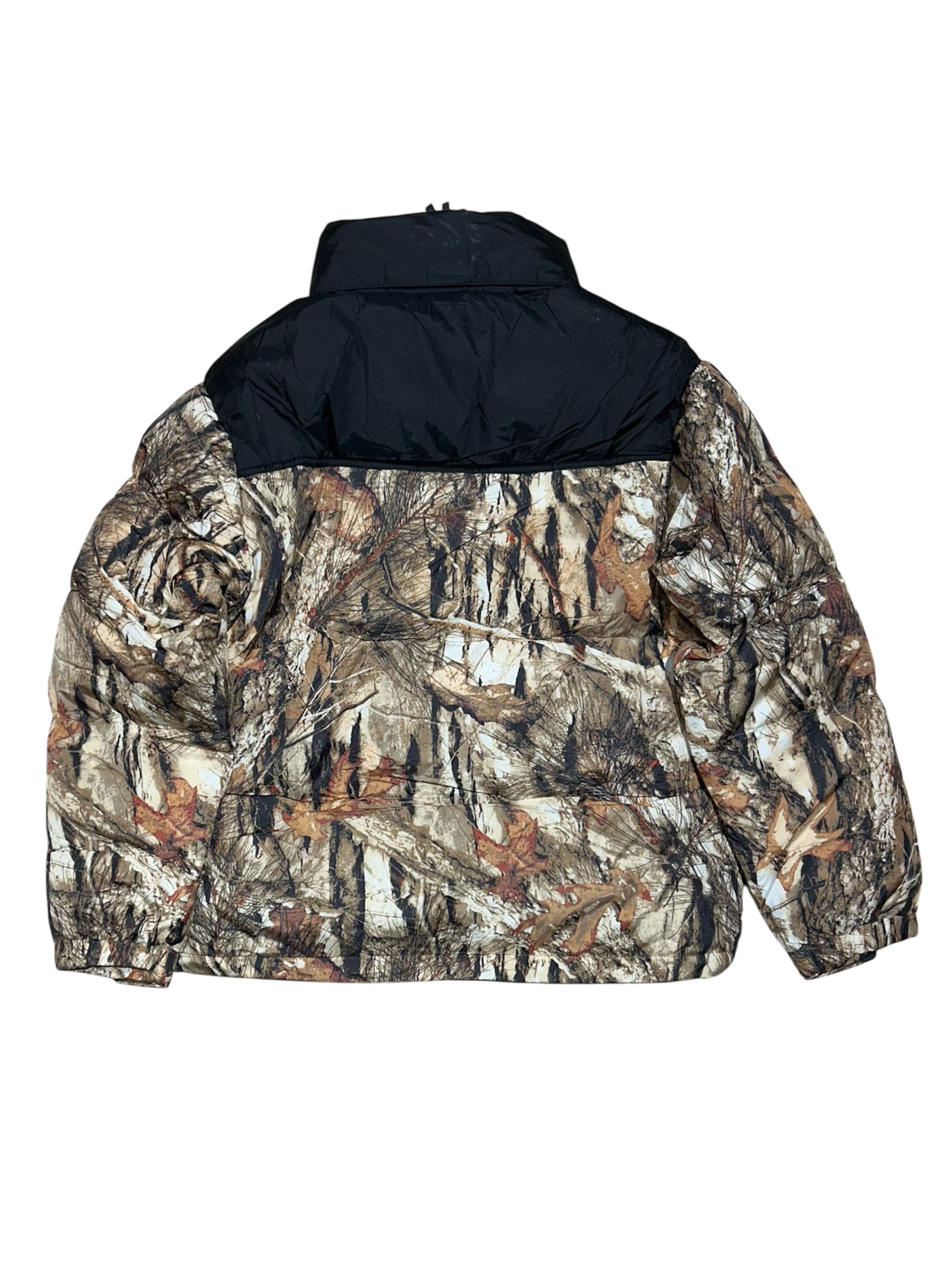 Real three Puffer Jacket Camo SANGUE NERO - immagine 2