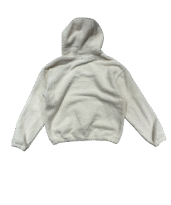 Alternative view of Felpa SANGUE NERO Passamontagna in Pile Bianca