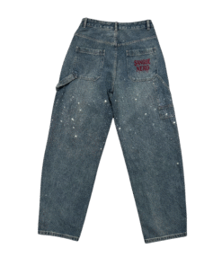 Alternative view of Jeans SANGUE NERO Blue con Strass