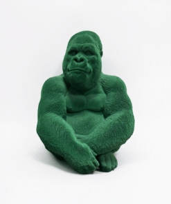 STATUA GORILLA COLORATO  MODERNO DECORATIVO
