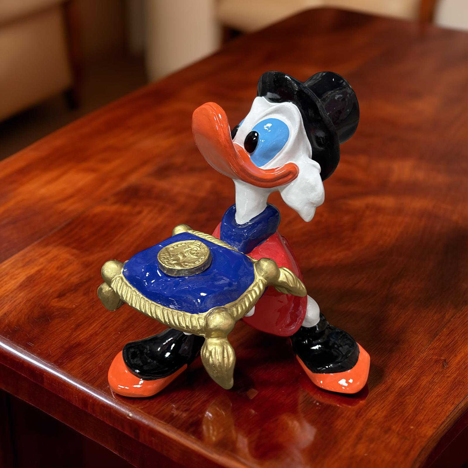 ZIO PAPERONE STATUA SCROOGE MCDUCK - immagine 6