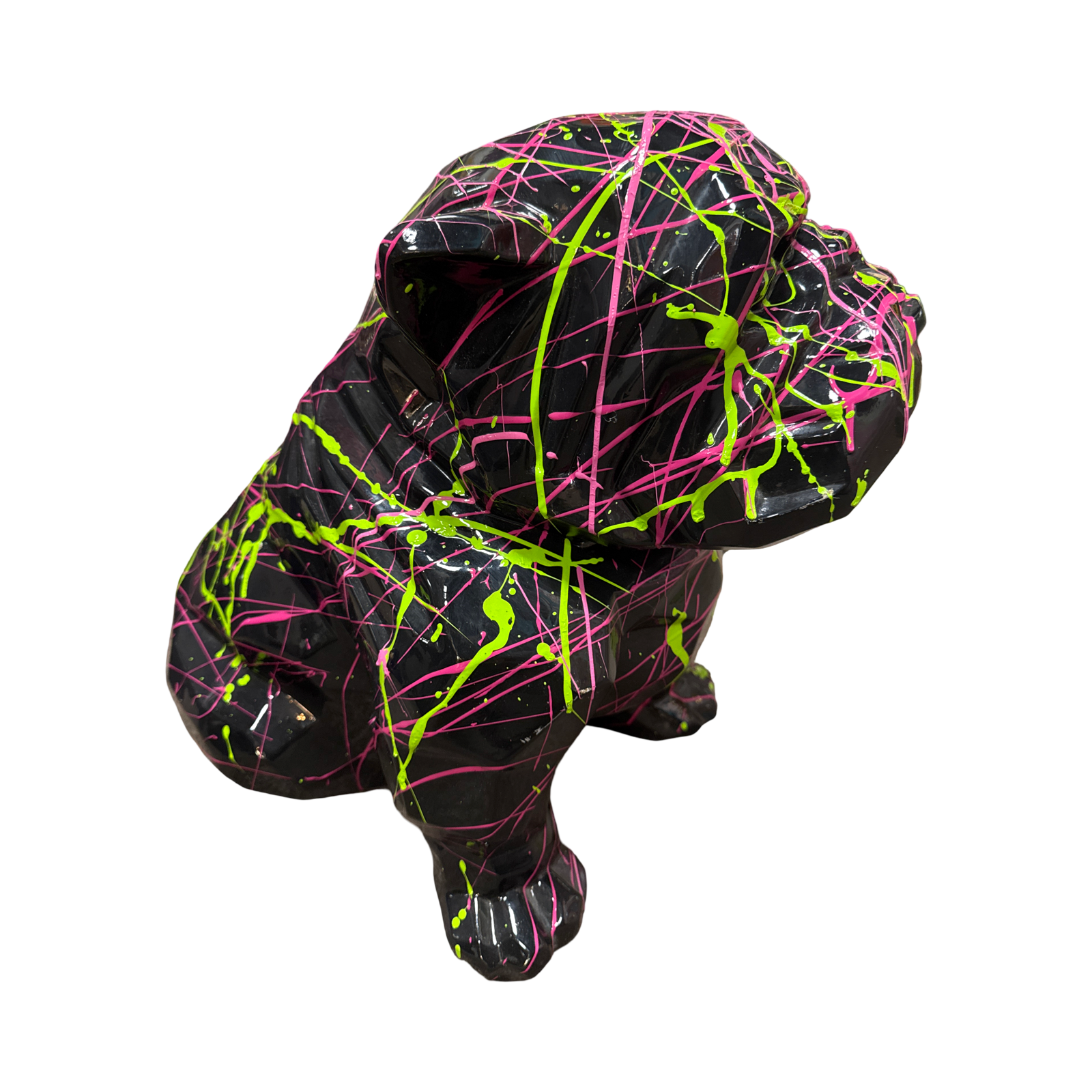 Bulldog SPLASH – Statua Decorativa Moderna - immagine 4