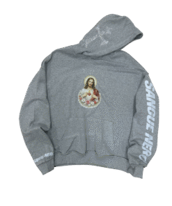 Jeasus Grey Hoodie